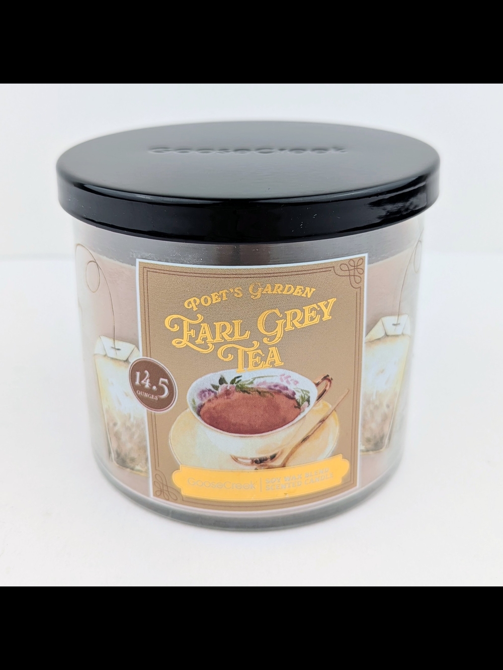Goose Creek Earl Grey Tea 14.5oz. 3-Wick Jar Candle
